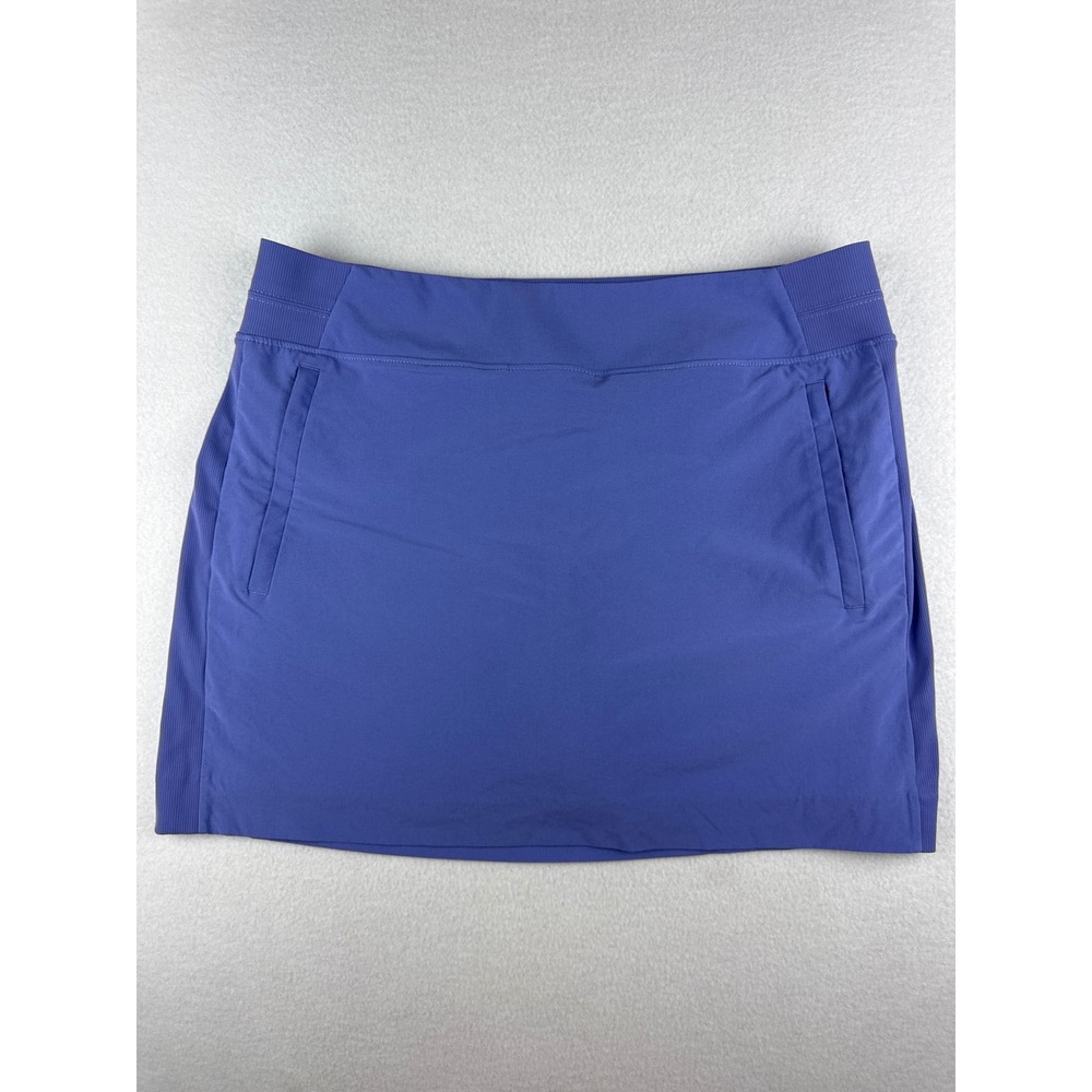 Athleta Soho Skort Purple Activewear Hiking Golf Skirt Women Size 14